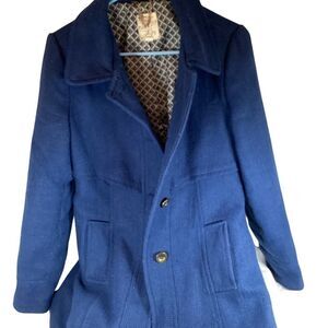 Coat , Women’s, Blue, Tulle Anthropologie, Vintage